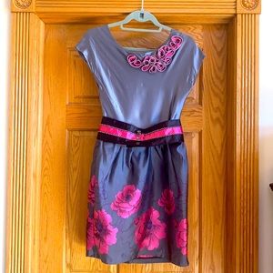 100% Silk Print Dress